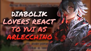 Diabolik Lovers React To Yui As Arlecchino  Genshin Impact  Gacha React  ᴱᴺᴳ ᴿᵁ [upl. by Odab]