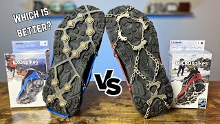 Kahtoola Microspikes vs EXOspikes  Which do you need [upl. by Mert]