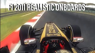 F1 2011 Realistic Onboards Mod Showcase  Assetto Corsa [upl. by Docile388]