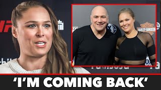 Ronda Rouseys UFC Return CONFIRMED [upl. by Bolen]