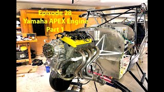 Kitfox 7 Apex Build Episode 28 APEX Engine Part 1 [upl. by Nahseez]