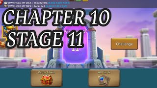 Lords Mobile Vergeway Chapter 10 Stage 11  ● Chapter 10 ● Stage11 4K 60fps [upl. by Yerahcaz425]