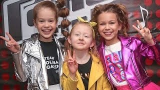 TAISIYA SKOROMOKHOVA AGNIA ANDREEVA amp ANGELINA ARIEL SING quotDANCE MONKEYquot VOICE KIDS RUSSIA 2021 [upl. by Nodnar]