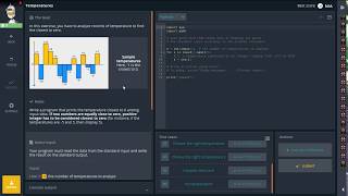 Codingame Temperatures [upl. by Berry]