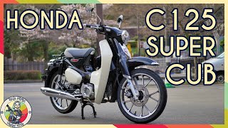 2020 Honda C125 Super Cub Review  A Timeless Ride [upl. by Yenettirb]