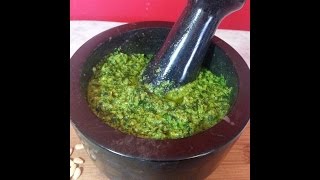 Cuisine Italienne  Pesto Genovese [upl. by Harahs]