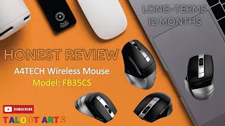 A4Tech Wireless Mouse FB35CS  Long Term 12 Months  Honest Review [upl. by Colley]