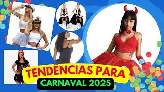 TENDÊNCIA PARA O CARNAVAL 2025 Top Fantasias Feminina Adulta Para Festa de Carnaval e Bloquinhos [upl. by Premer]