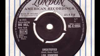 Lou Johnson  Unsatisfied London 1965wmv [upl. by Reneta]