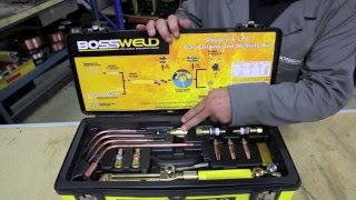 Bossweld OXYGENLPG Gas Cutting amp Welding Kit [upl. by Clarke]