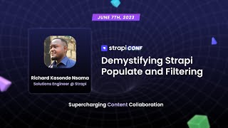 Demystifying Strapi Populate and Filtering [upl. by Neneek]