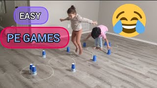 Jumping game  pe games and activities for kids  Primary school and elementary school [upl. by Avelin]