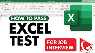 How to Pass Excel Assessment Test for Job Interview [upl. by Ayinat]