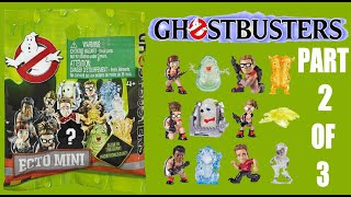 Ghostbusters Ecto Minis Blind Bags Glow in Dark Mystery Figures Will we score a slimer Part 2 [upl. by Suilienroc990]