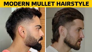 How To Style Mullet Hairstyle In 2024  हिंदी मे  Mens Hairstyle [upl. by Inajna888]