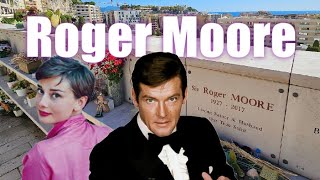 ROGER MOORE GRAVE SITE and the bond between Bond and Audrey Hepburn [upl. by Kennedy771]