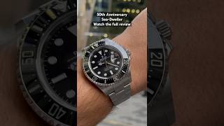 Rolex SeaDweller 50th Anniversary 126600 Rolex SeaDweller SD43 LuxuryWatches Watches Review [upl. by Frear]