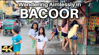 Walking Alleyways in Bacoor Cavite Philippines 4K [upl. by Nehttam917]