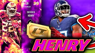 QB DERRICK HENRY OVERPOWERS THE D  Madden 24 Ultimate Team quotGolden Ticketsquot [upl. by Nosinned]