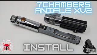 7Chambers Aniflex v2 Lightsaber Install [upl. by Kenleigh]