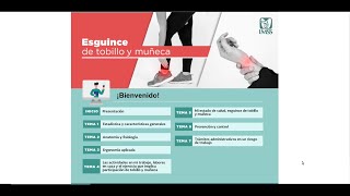 CURSO SOBRE ESGUINCE DE TOBILLO Y MUÑECA [upl. by Oralee]