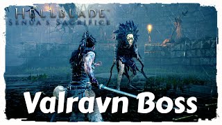 Valravn Boss Fight  Hellblade Senua’s Sacrifice Guide [upl. by Dee279]