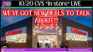 1020 CVS in store LIVE New Deals amp New Coupons 1020 CVS Couponing  Haul [upl. by Anotyal]