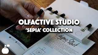 OLFACTIVE STUDIO First Impressions 12  Sepia Collection Violet Shot Chypre Shot Rose Shot [upl. by Bernie]