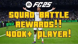 Squad Battle Rewards EAFC 25 Rush Player Packed [upl. by Raimondo975]