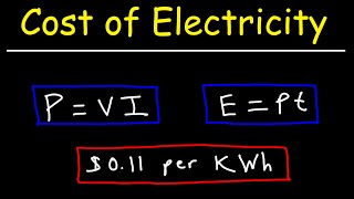 Electric Power and The Cost of Electricity Using kWh [upl. by Ahsym]