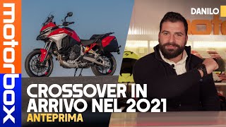 CROSSOVER turistiche ed ENDURO STRADALI le più attese in ITALIA nel 2021 [upl. by Yenahs]