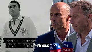 Michael Atherton and Nasser Hussain remember Graham Thorpe ❤ [upl. by Lavro]