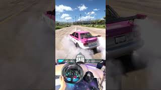 TSURU TUNEADO DRIFTING Forza Horizon 5 Steering Wheel  Shifter Gameplay [upl. by Neelloj]