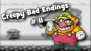 Creepy Bad Endings Wario Land [upl. by Kcirdez]