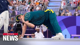 Paris Olympics Performance by Australias Olympic Breakdancer Rachael Gunn breaks the internet [upl. by Nahttam]