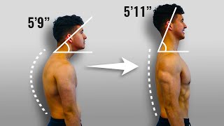 The PERFECT 5 Minute Posture Routine To Increase Your Height [upl. by Mcmath451]