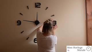 TUTO  Comment poser son horloge murale [upl. by Hoi]