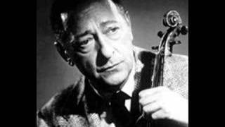 Heifetz plays Beethoven 1st mvnt III [upl. by Tarr]