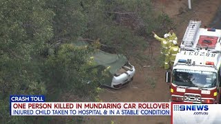 Mundaring Fatal  9 News Perth [upl. by Rubenstein]