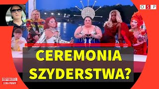 Paryż 2024 Ceremonia szyderstwa i kara dla Babiarza [upl. by Aerdnaz]