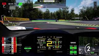 Live 3010 Monza SimPlay E Racing League Assetto Corsa competizione GT3 [upl. by Elsa]