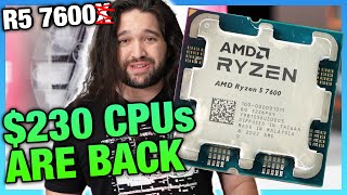 AMDs New 230 Ryzen 5 7600 CPU  Review amp Benchmarks ft PBO [upl. by Drallim]