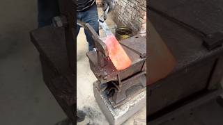 The process of quenching forging cutting and stamping kitchen knives [upl. by Dyana]