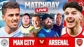 Manchester City 00 Arsenal  Match Day Live  Premier League [upl. by Ytram]