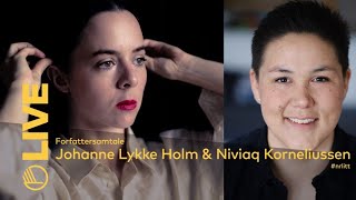 LIVE Johanne Lykke Holm og Niviaq Korneliussen  Nordisk Råds Litteraturpris 2021 [upl. by Terr]