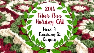 2016 Fiber Flux Holiday Crochet Along Week 4 Episode 366 [upl. by Jacquenetta102]