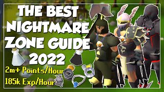 The BEST Nightmare Zone Guide OSRS 2022  NMZ Points AFK Exp amp Imbues [upl. by Attennek]