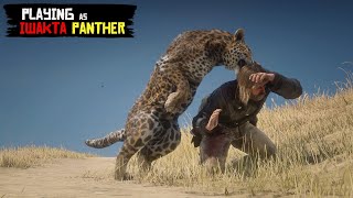 Playing as Legendary IWAKTA Panther in Red Dead Redemption 2 PC [upl. by Nils]