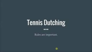 COTM  Tennis Dutching [upl. by Esele696]