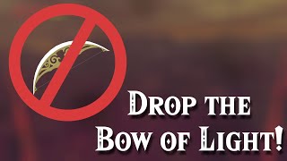 How to DropLose the Bow of Light in Zelda Breath of the Wild [upl. by Amiel388]